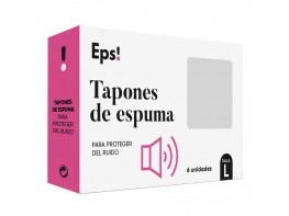 Imagen del producto Eps! tapones de espuma talla L 6u